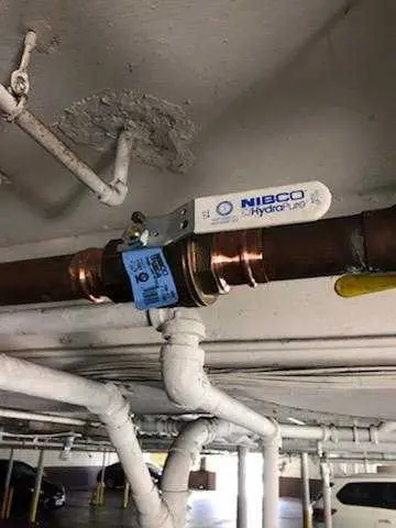 Copper pipe repair and valve work for Backflow Testing in The Colony